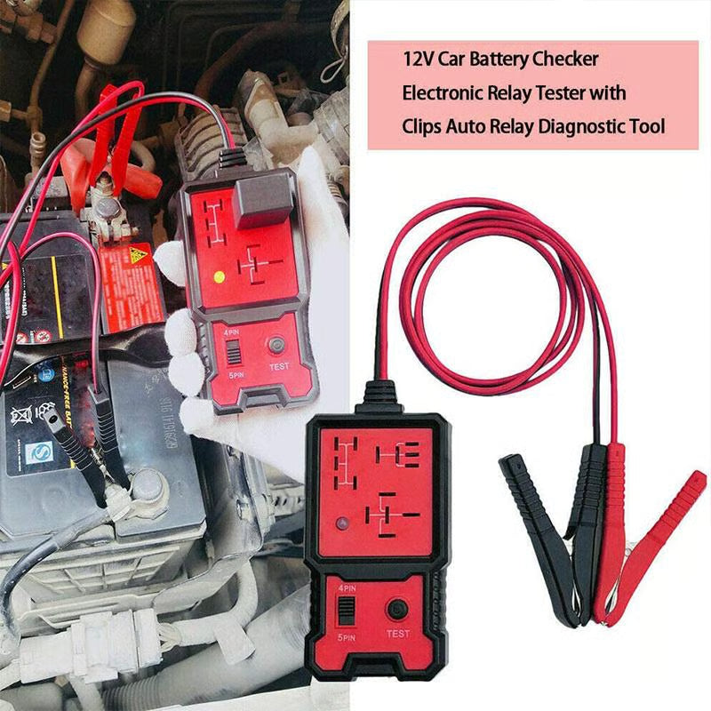 Automotive Relay Tester Tool ~ Find faulty relays in seconds.