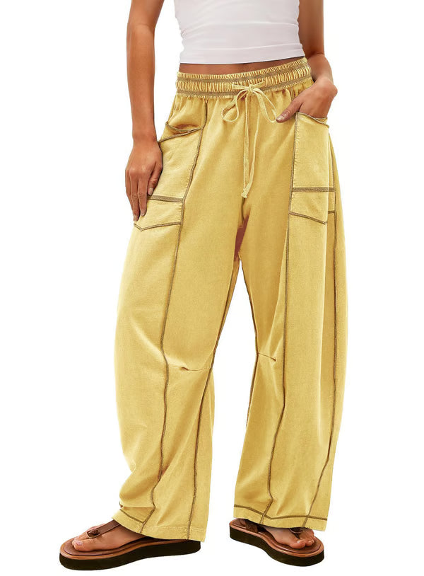 Womens Baggy Barrel Pants ~ Effortless style and all-day comfort in one fit.
