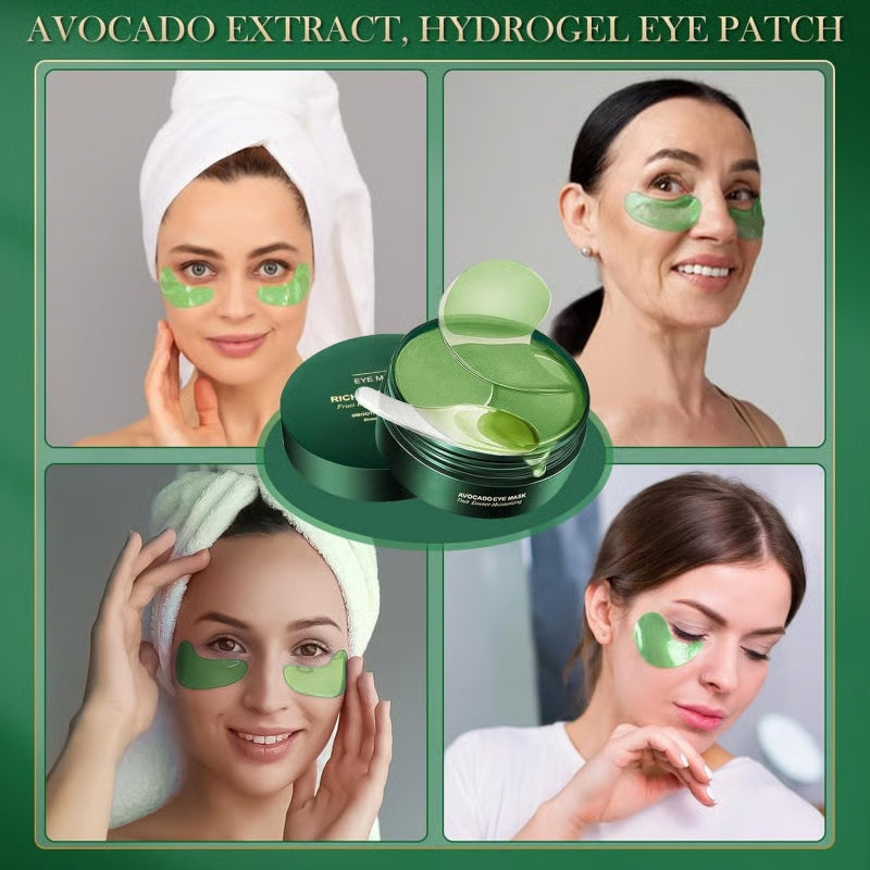 Avocado Collagen Eye Mask ~ Soothe puffiness and brighten tired eyes in minutes.