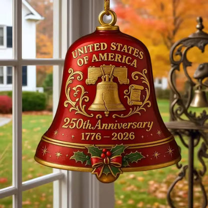 United States 250th Ornament ~ Honor 1776–2026 with pride on your tree.
