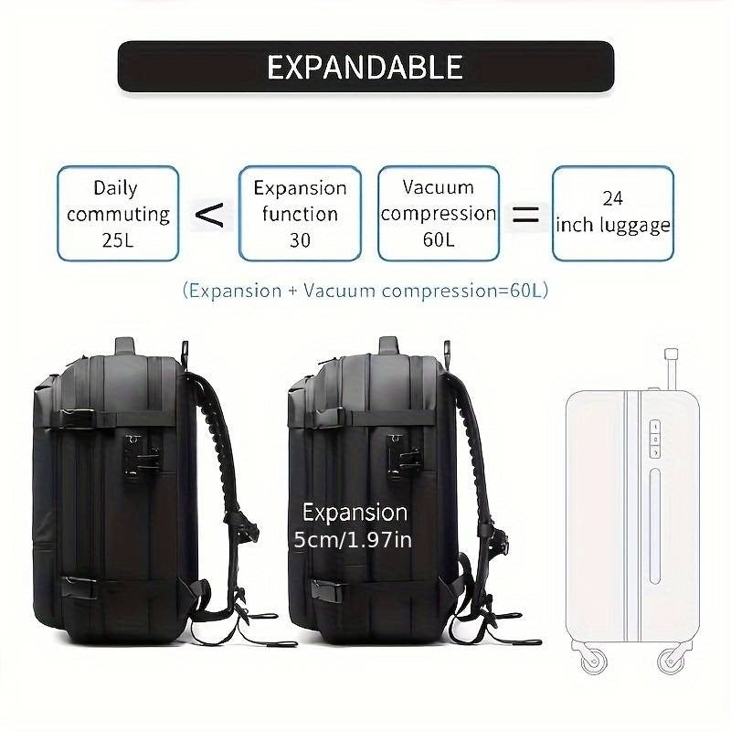 Vacuum Compression Travel Bag ~ Maximize luggage space and pack smarter on every trip.
