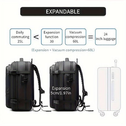 Vacuum Compression Travel Bag ~ Maximize luggage space and pack smarter on every trip.