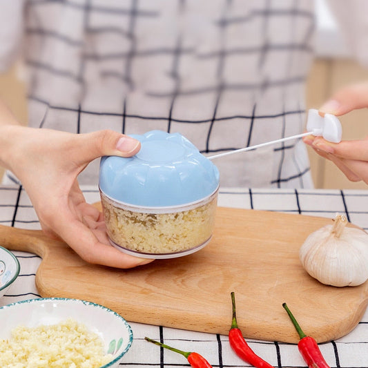 Manual Food Processor ~ Quick, Mess-Free Chopping Anytime, Anywhere