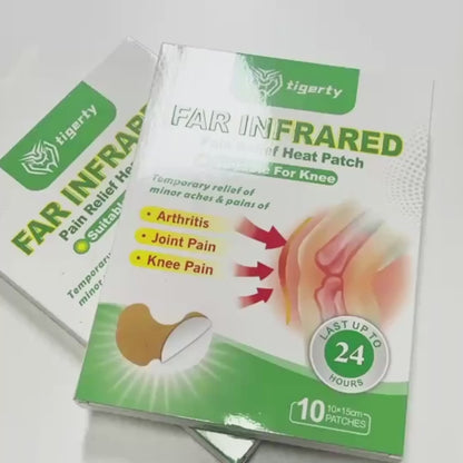 Tigerty Knee Patches ~ Targeted pain relief that lasts up to 24 hours.