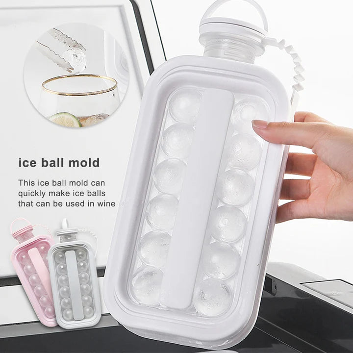 Ice Ball Maker ~ Perfectly Round Ice for Colder, Smoother Drinks