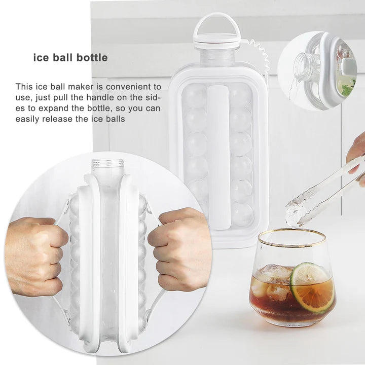 Ice Ball Maker ~ Perfectly Round Ice for Colder, Smoother Drinks